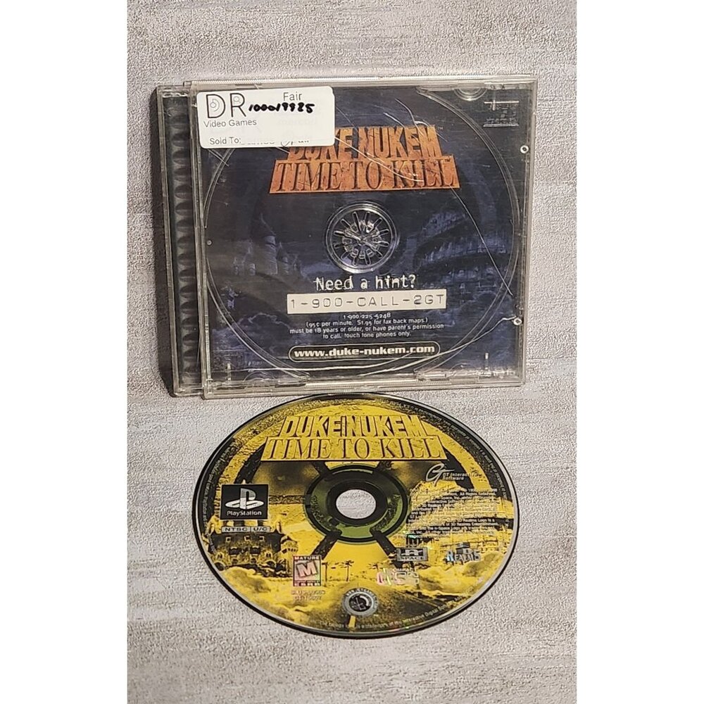 Duke Nukem Time to Kill for PlayStation 1
